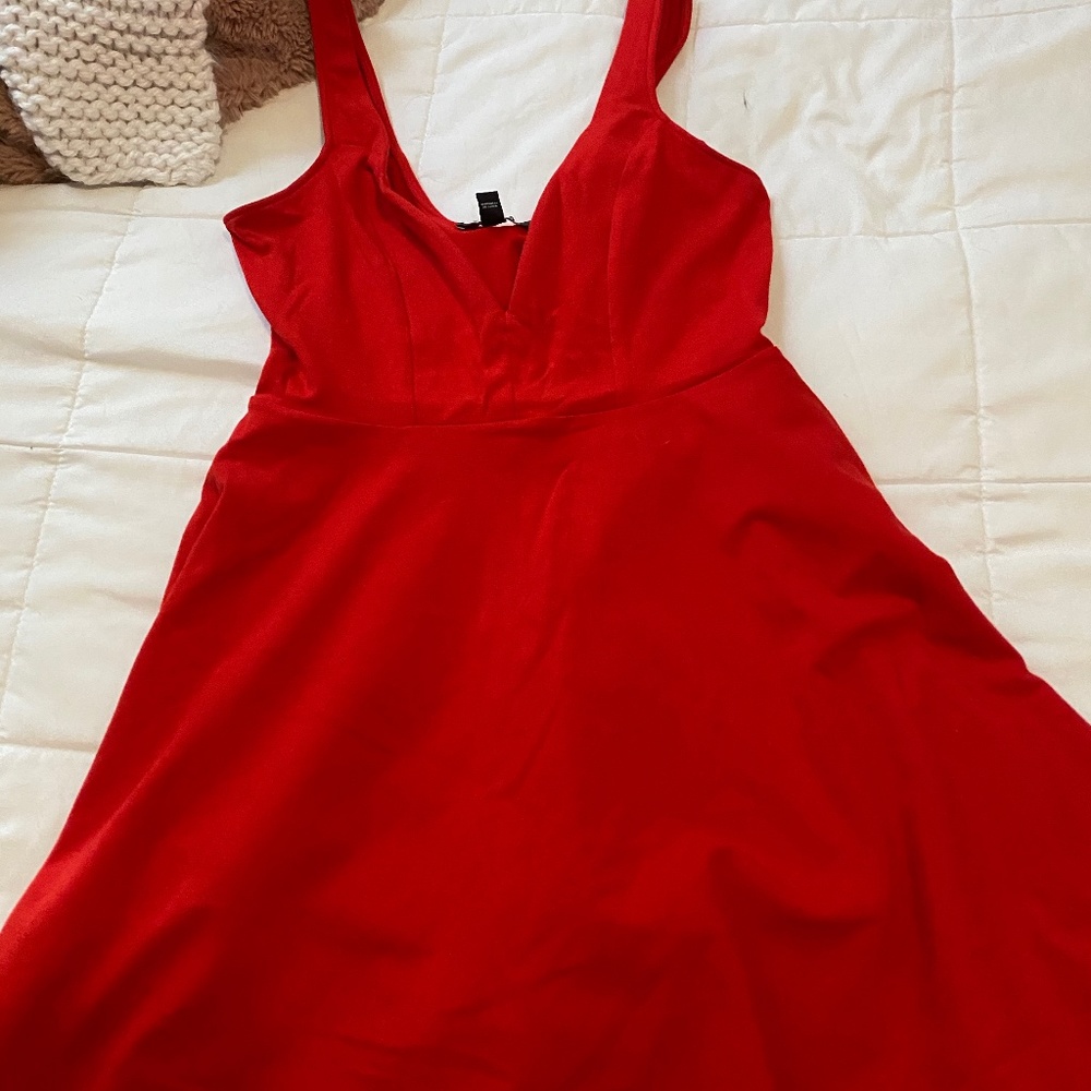 Red dress
